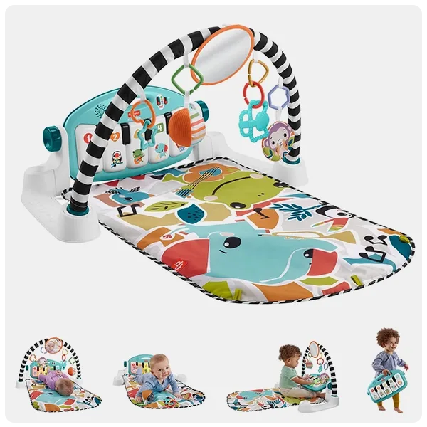 Fisher-Price Glow And Grow Kick & Play Piano