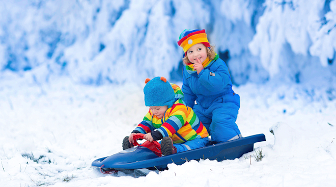 Toddler Sleds Hero