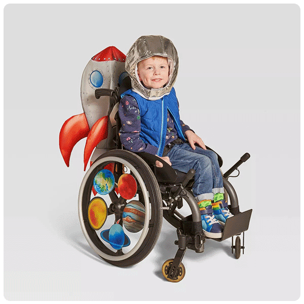 Hyde & EEK! Kids' Adaptive Astronaut Halloween Costume Kit