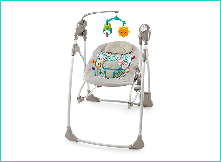 battery operated baby swing chair