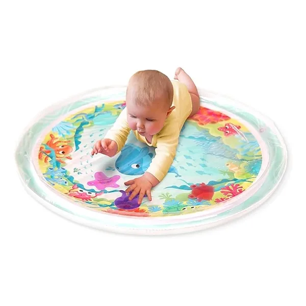 B. toys Baby Inflatable Tummy Time Mat