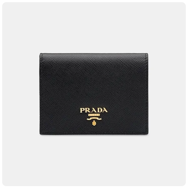 Prada Small Saffiano Leather Wallet