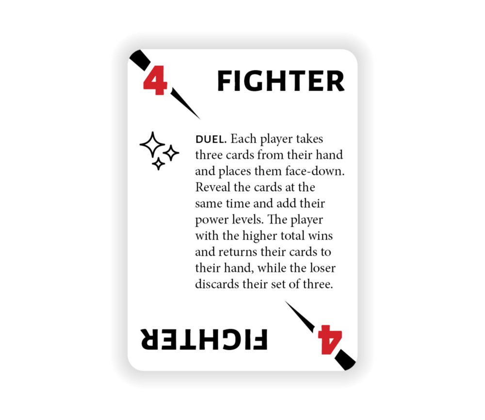 Queens fighter card