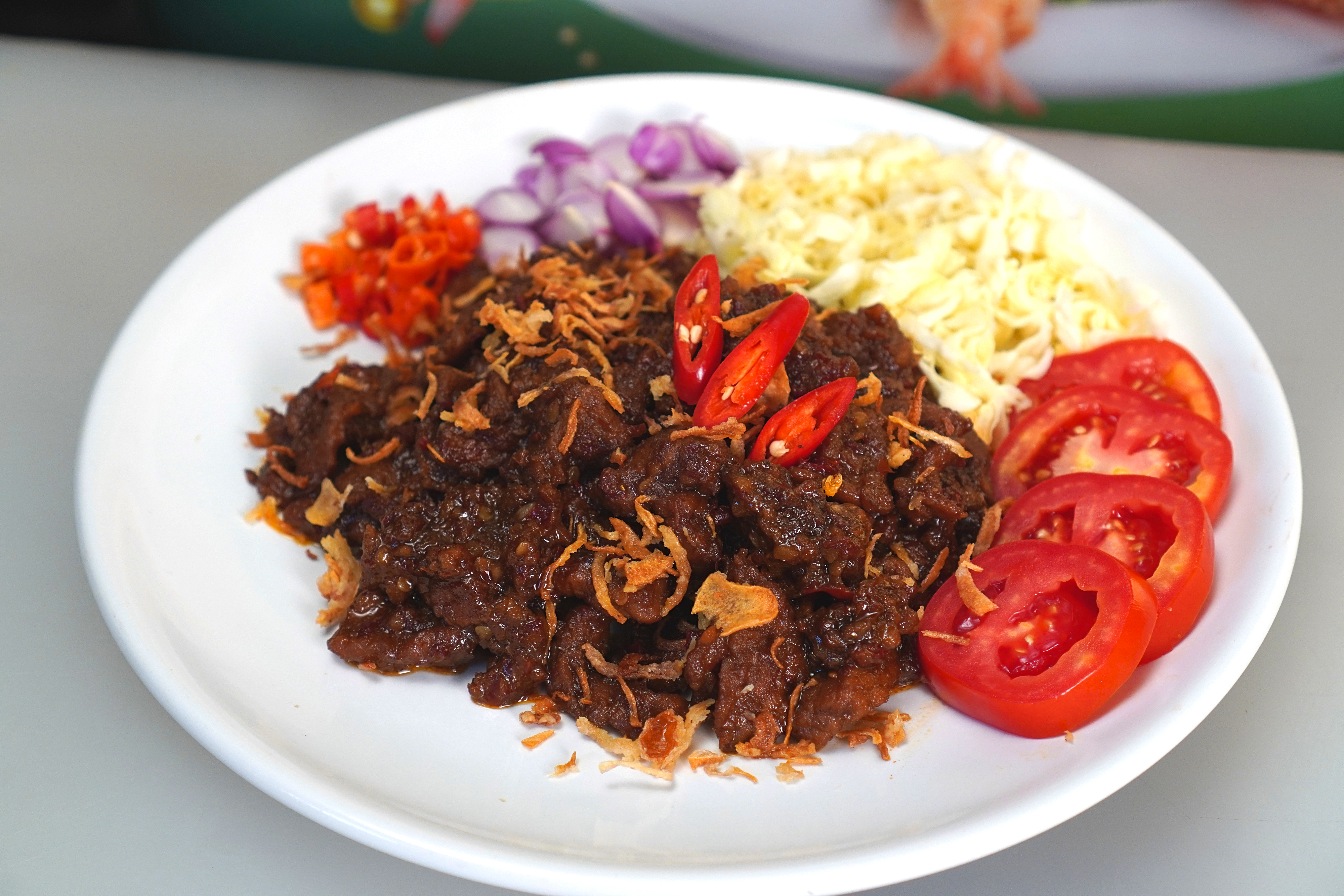 Sate Goreng Daging Sapi