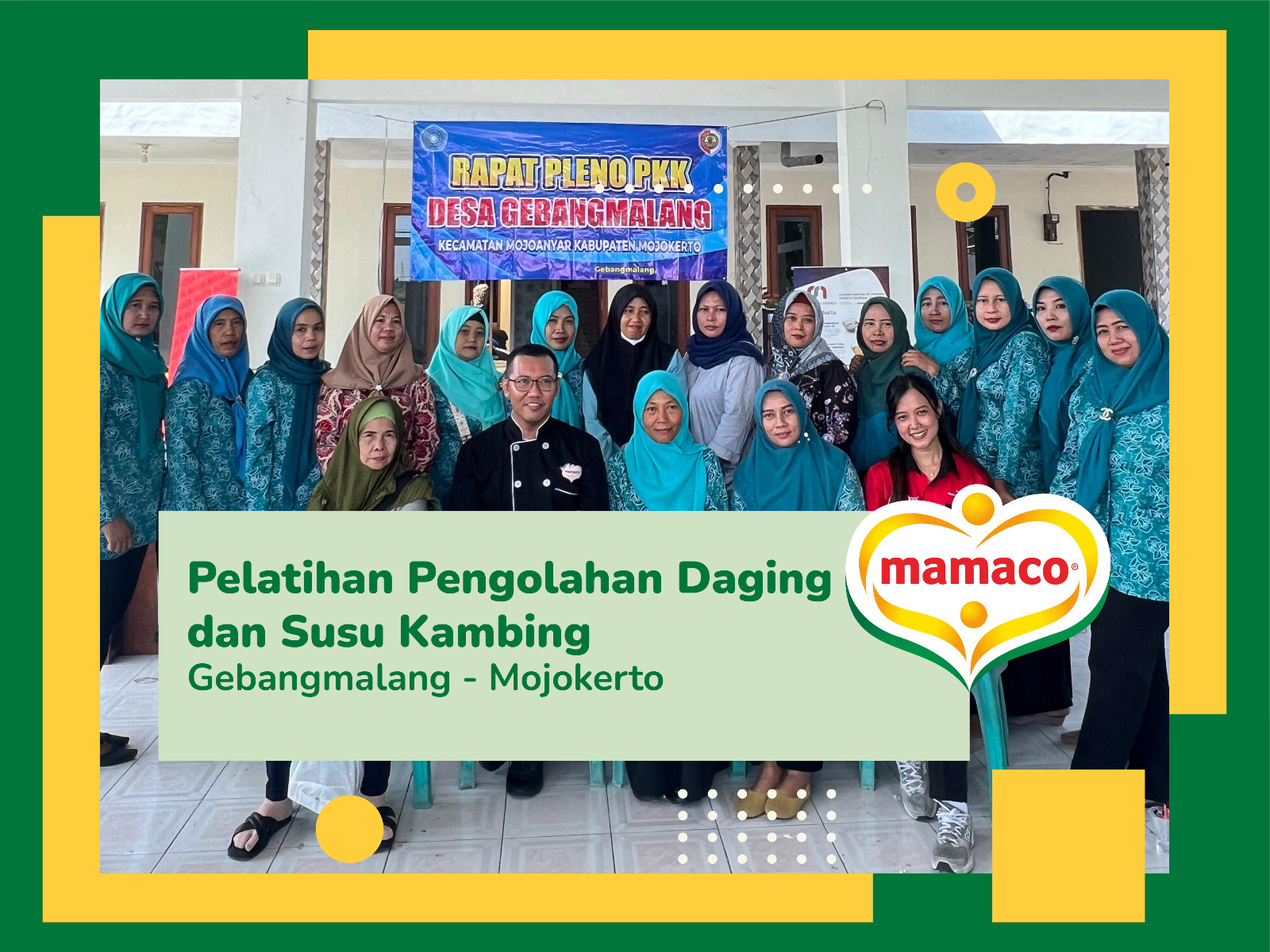 CSR Mamaco, Improving Skills with Processed Goat in Mojokerto