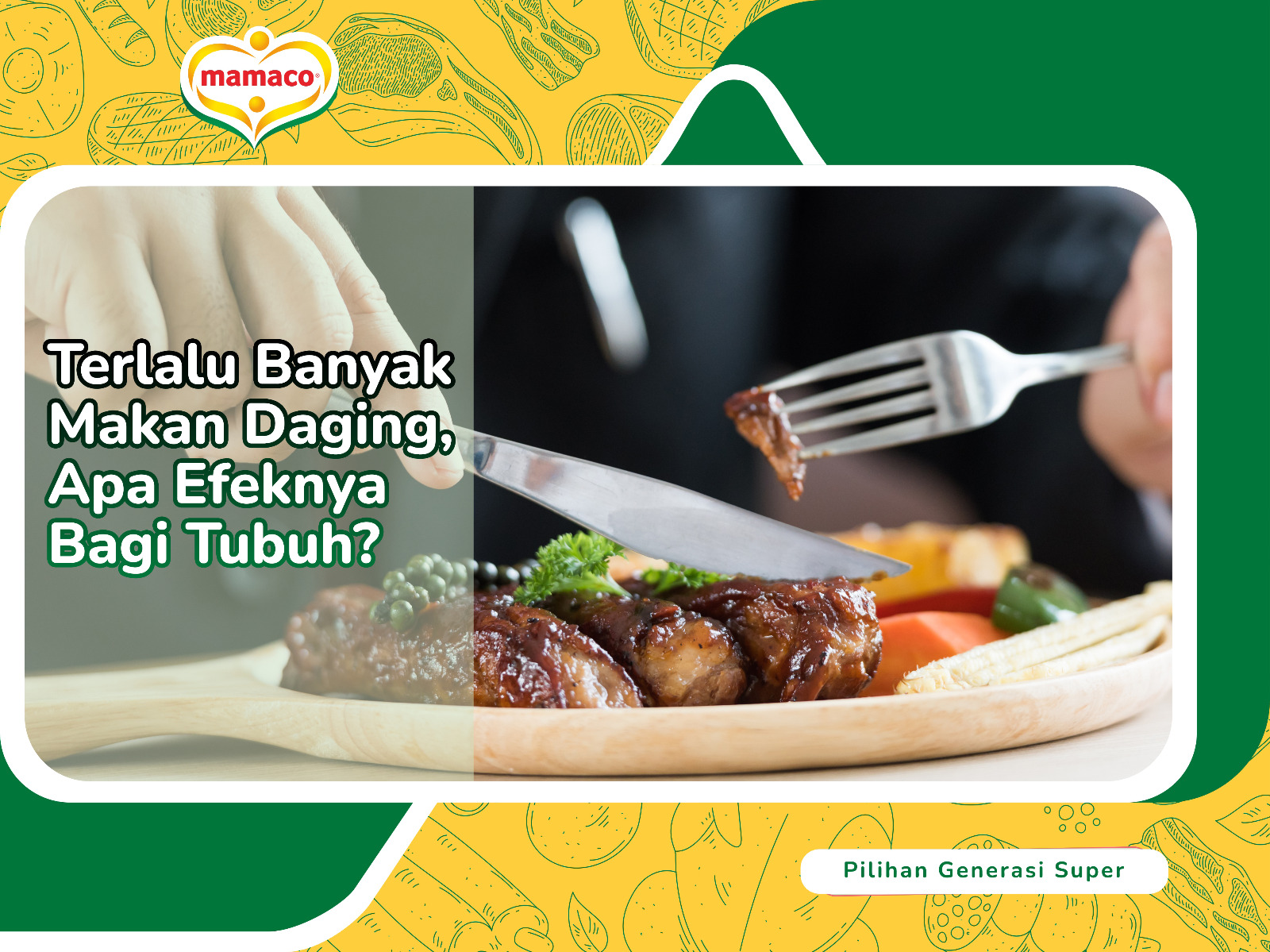 Terlalu Banyak Makan Daging, Apa Efeknya Bagi Tubuh? - Mamaco