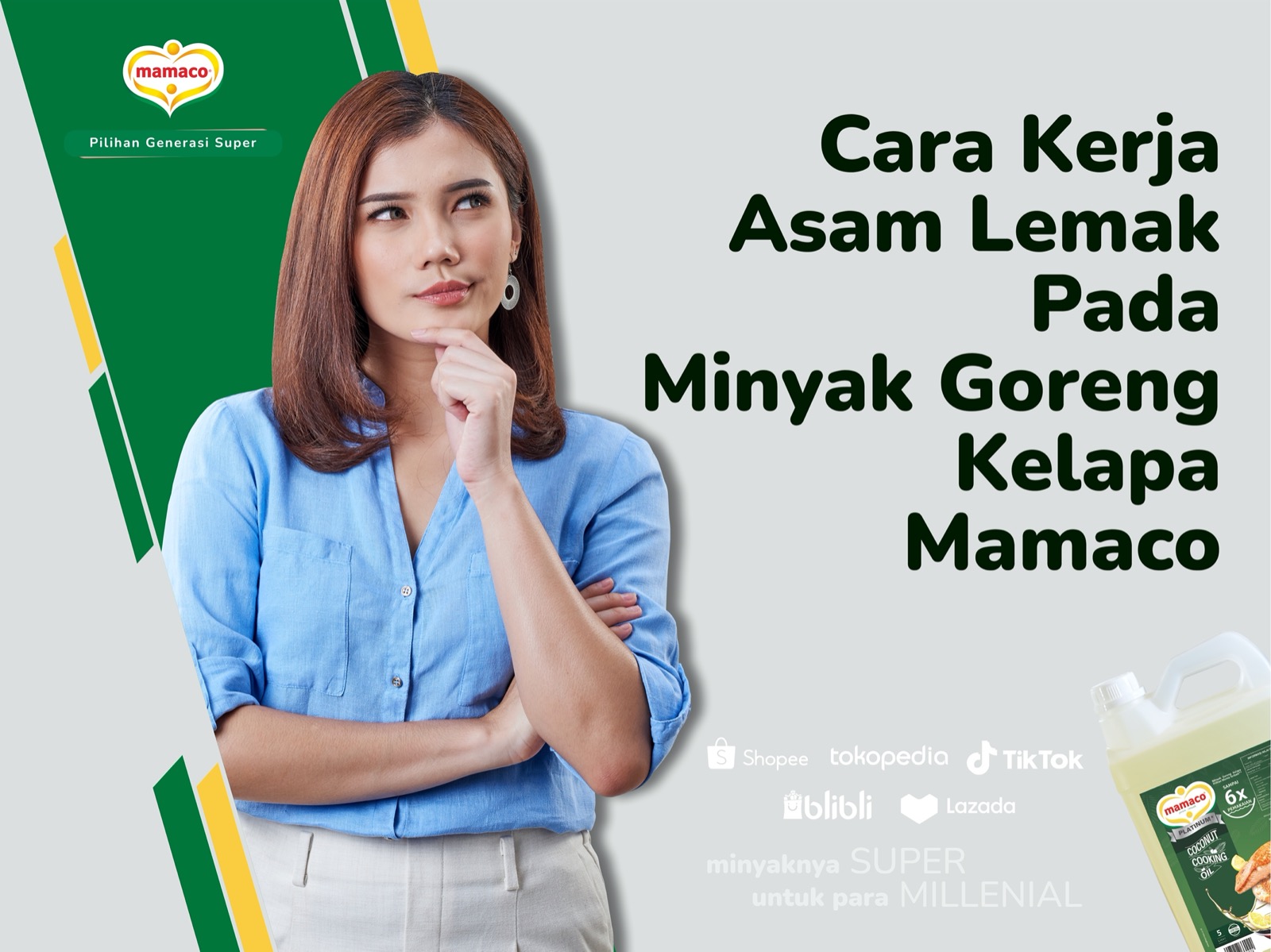 Bagaimana Sifat Asam Lemak Pada Minyak Goreng Kelapa Mamaco Bekerja?