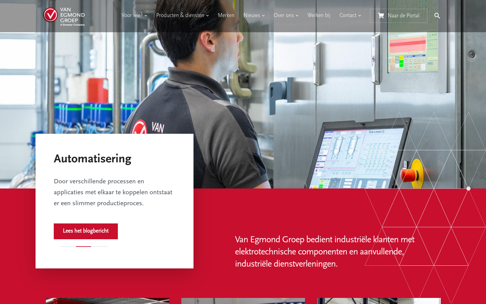 drupal-van-egmond live site screenshot 1 (https://www.vanegmond.nl/, 2026-10-16)