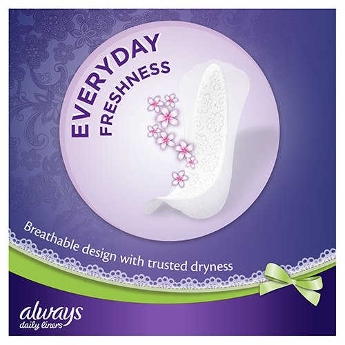 Always Multiform Protect Panty Liners with breathable design