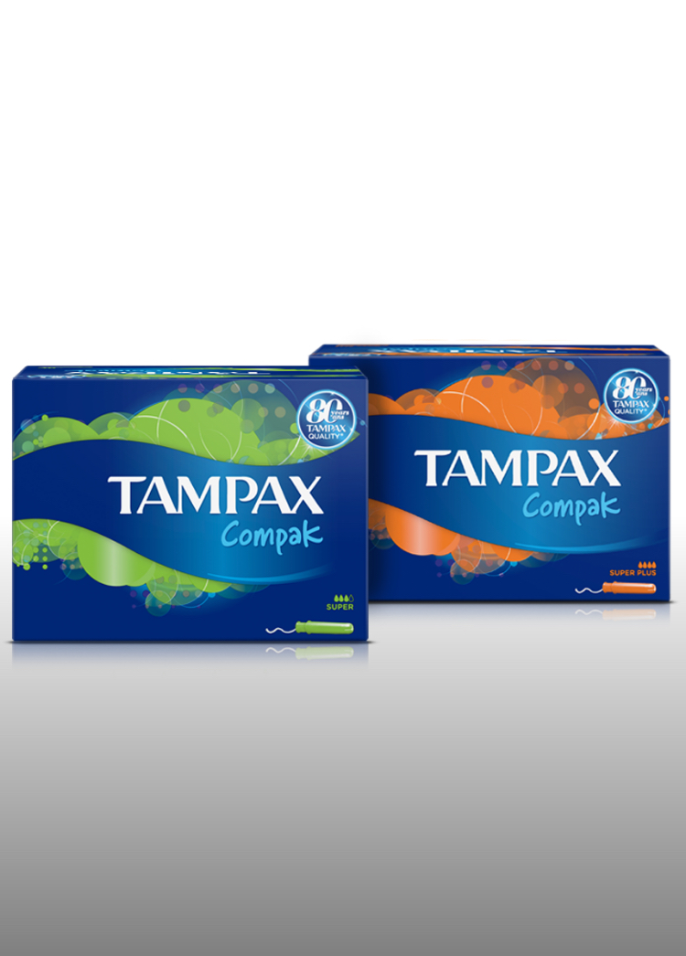 Always  Tampax Africa range of tampons