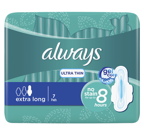 Always Cotton Soft Ultra Thin Night Sanitary Pads With Wings 7