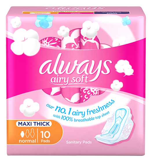 Always Cotton Soft Sanitary Pads