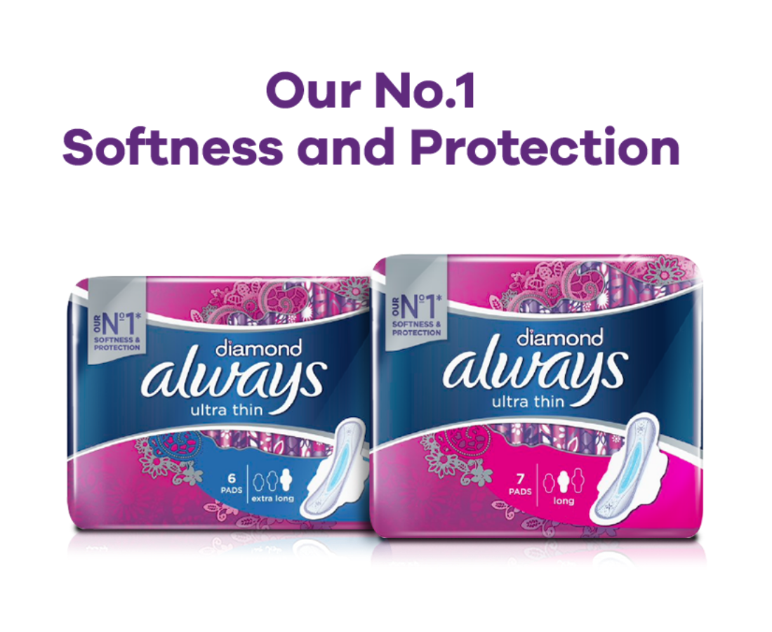 Always Diamond Ultra Thin Pads