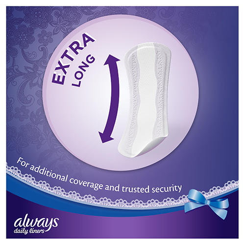 Always Dailies Extra Protect Panty liners