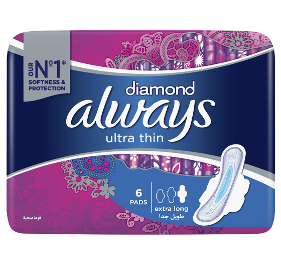 ALWAYS Diamond Ultra Thin Sanitary Pads