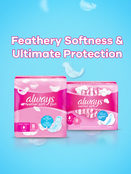 Always Africa sanitary pads for all menstrual needs