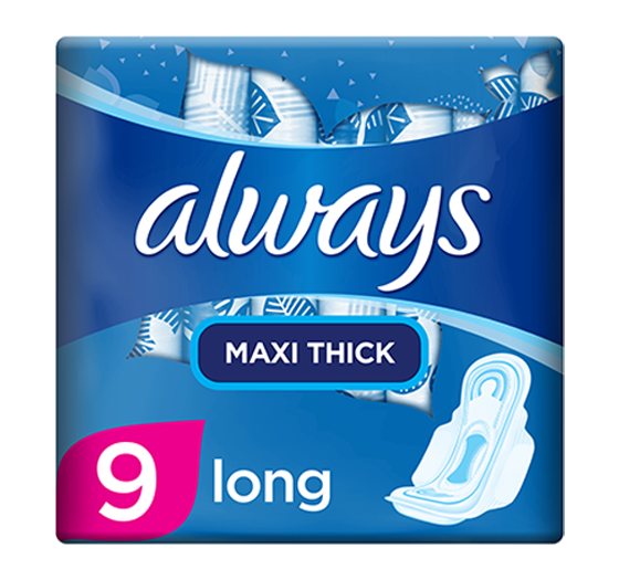 Always Maxi Thick Sanitary Pads With Wings South Africa