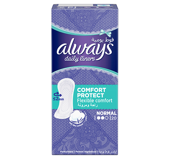 Always Comfort Protect Panty Liners