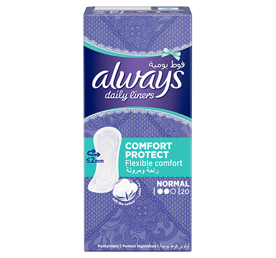 Always Comfort Protect Panty liners