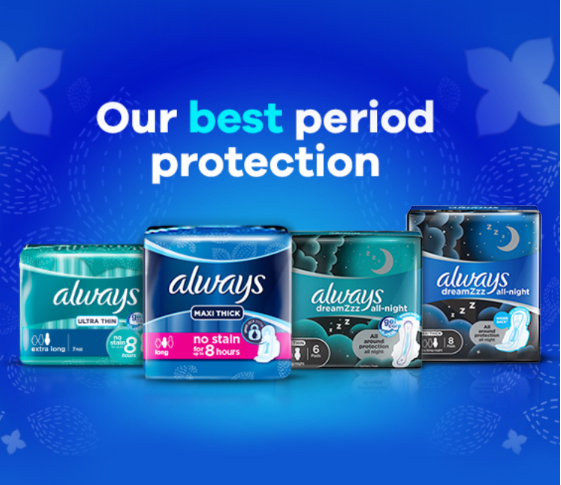 The Best Always Pads for Your Daughter's First Period
