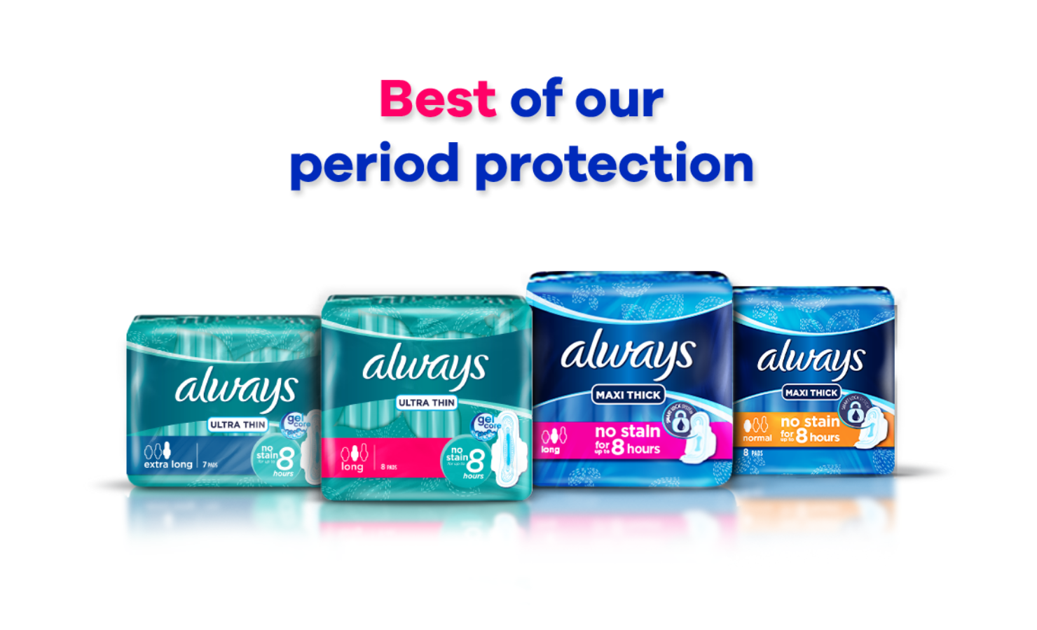 The Best Always Pads for Your Daughter's First Period