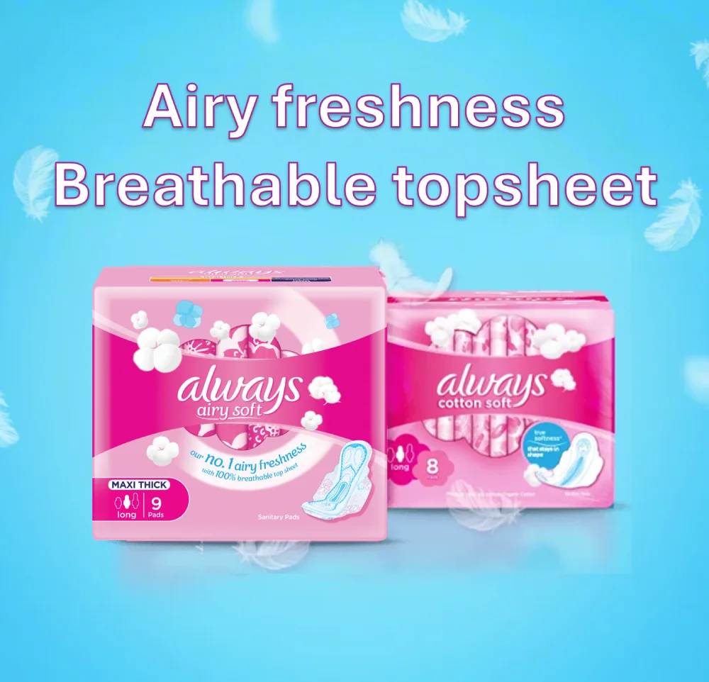 Always Africa sanitary pads for all menstrual needs