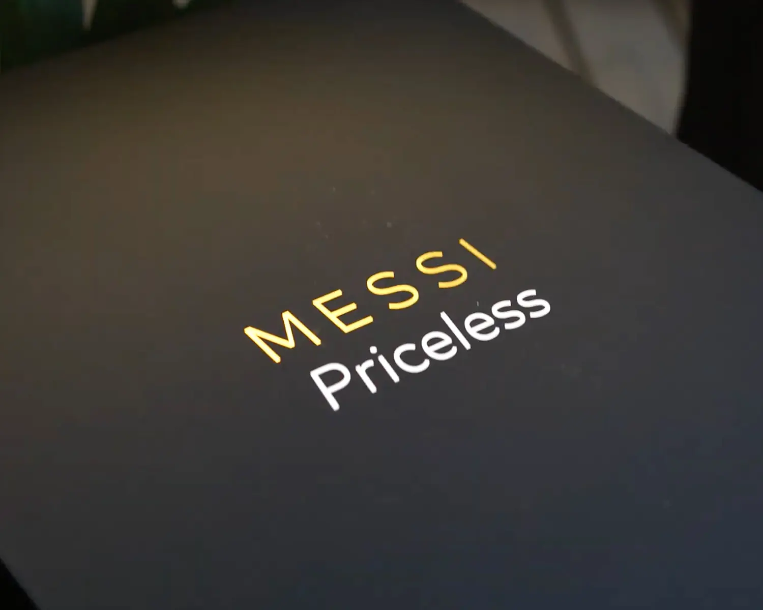Imagen de la FanBox de Lionel Messi, Embajador de Mastercard