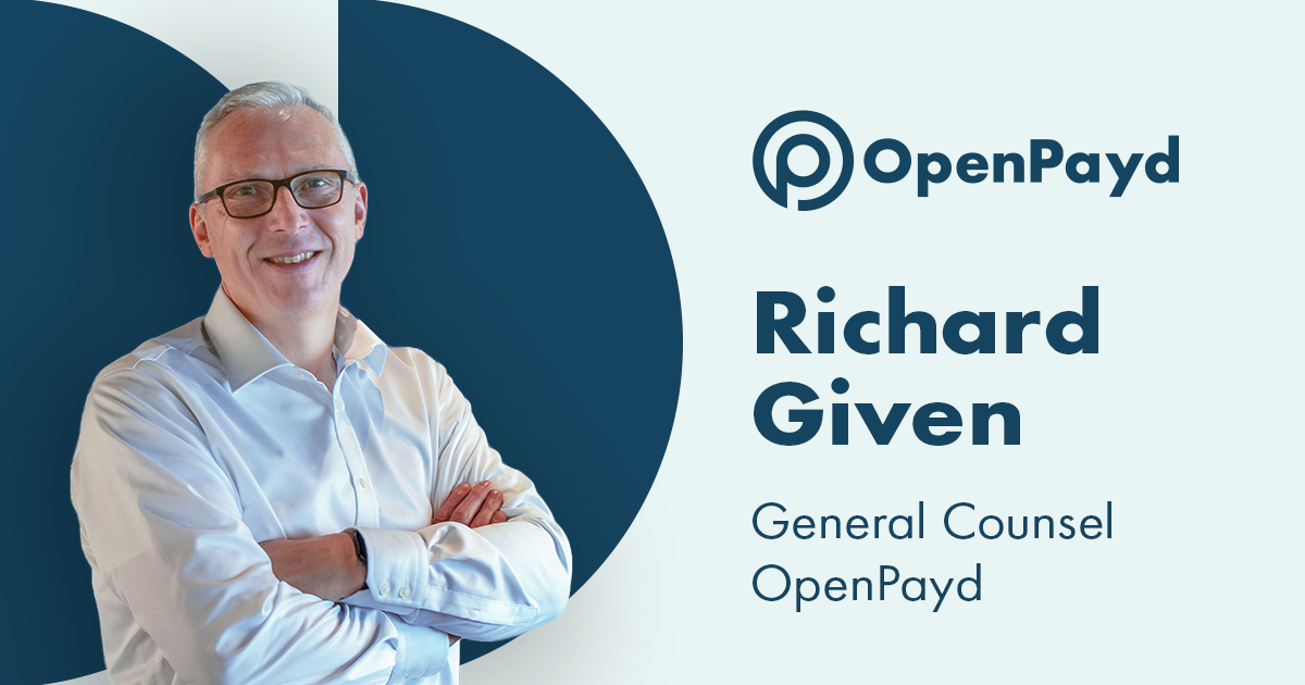 Meet OpenPayd’s new General Counsel Richard Given