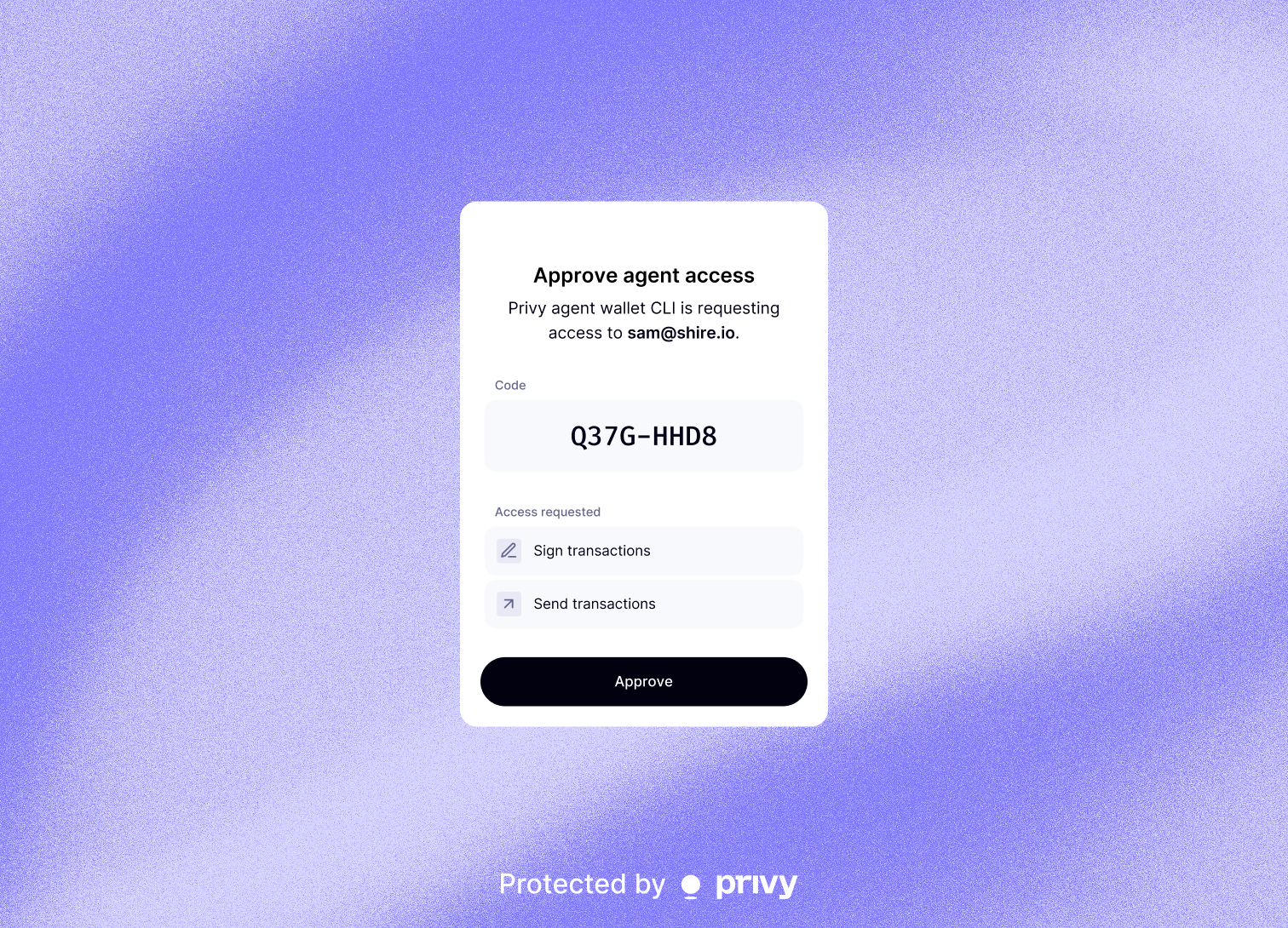 Empower your agents to manage your user’s wallets with Privy