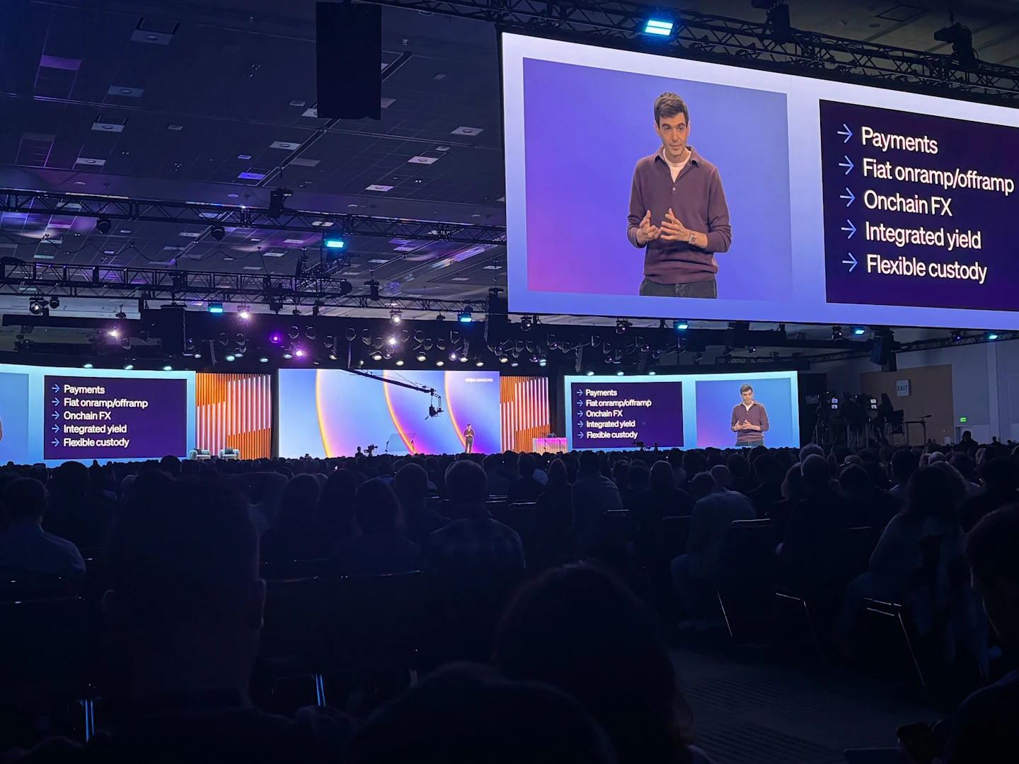 Privy CEO Henri Stern speaks at Stripe Sessions 2026.