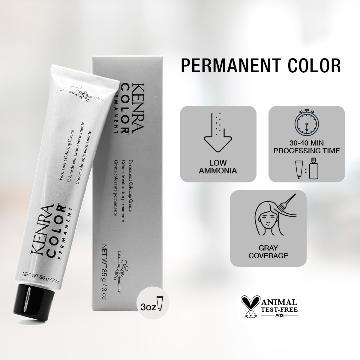 KenraColor permanent Infographic