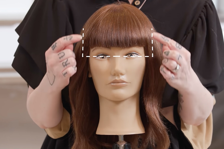 How To Cut Your Own Fringe Bangs