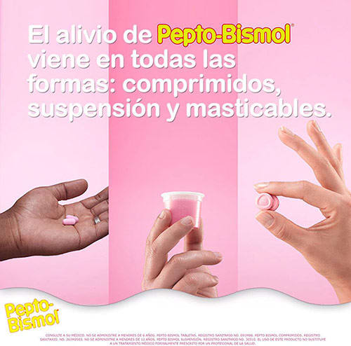 PASTILLAS PEPTO CAJA 24 TAB - MEDICAMENTOS - surtitienda