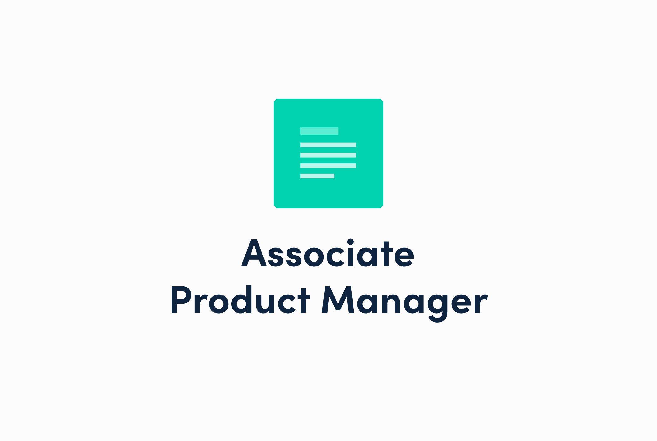 Associate Product Manager Product School