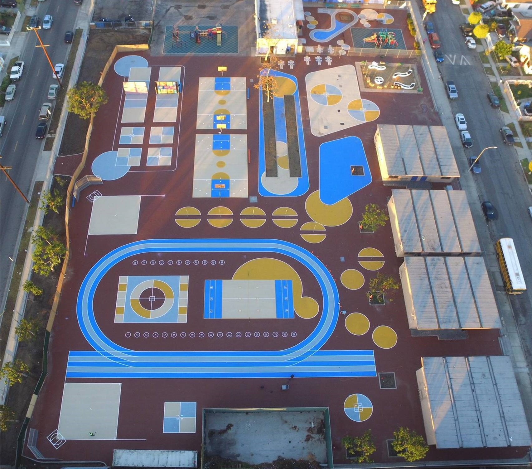 景观路面，改善城市热岛效应