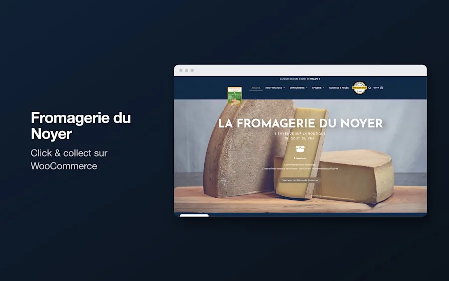 Aperçu du projet Fromagerie du Noyer