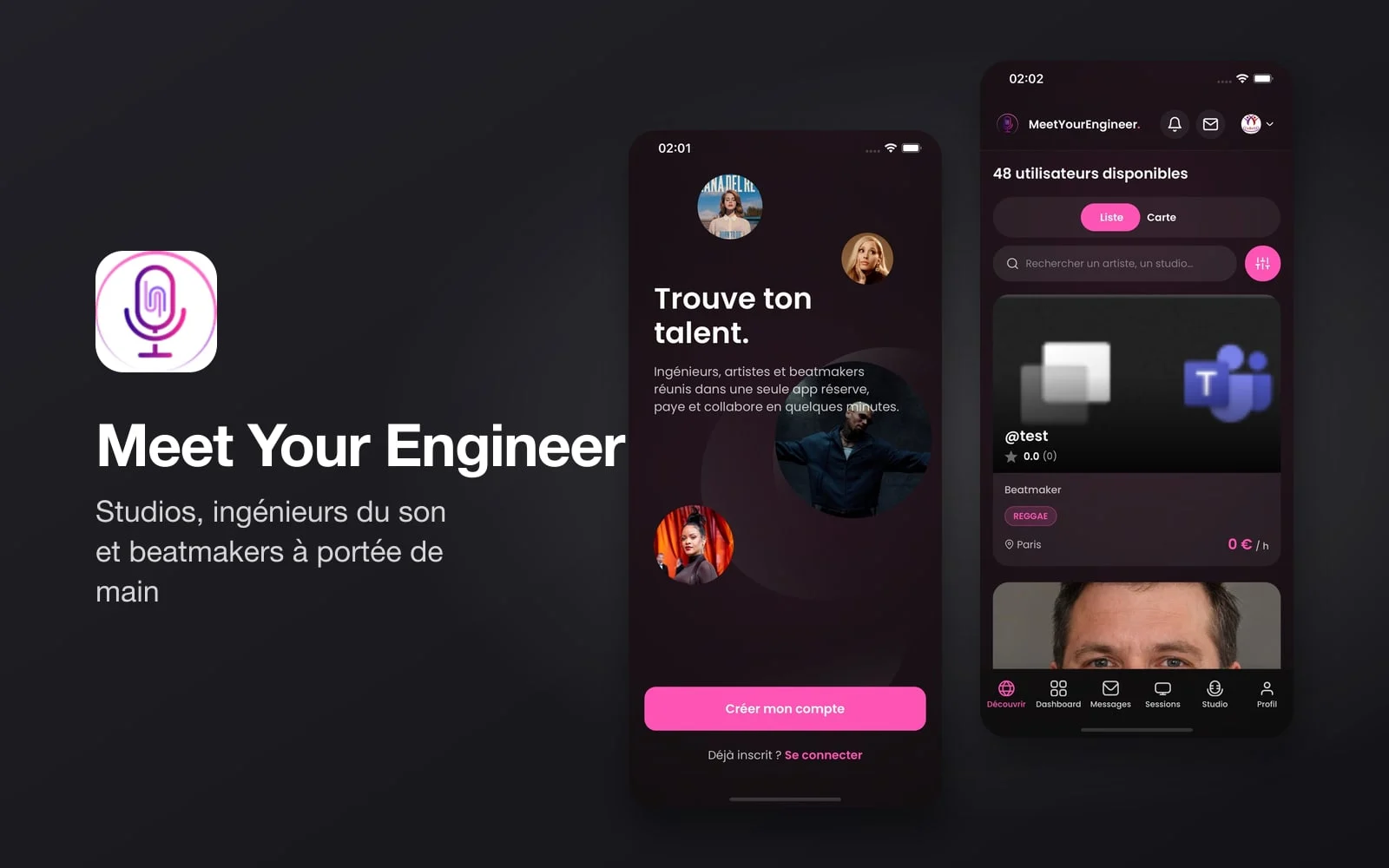Aperçu du projet Meet Your Engineer
