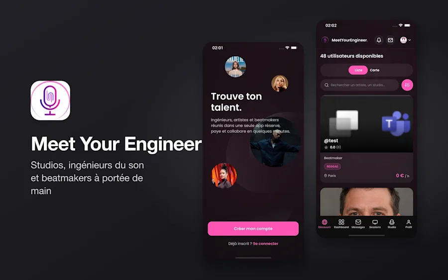 Aperçu du projet Meet Your Engineer