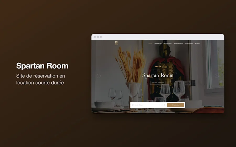 Aperçu du projet Spartan Room