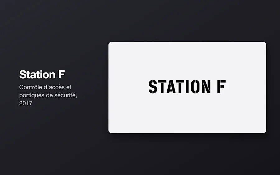 Aperçu du projet Station F