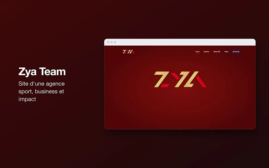 Aperçu du projet Zya Team