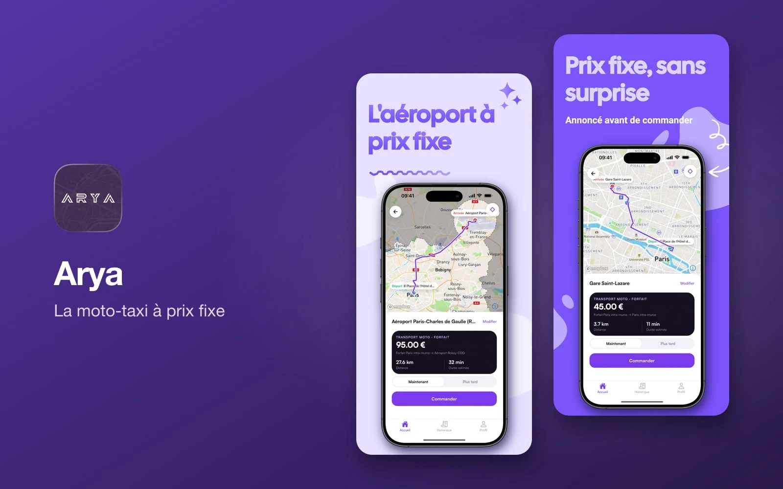 Aperçu du projet Arya