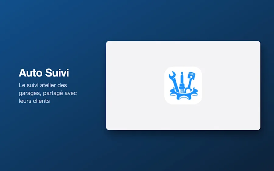 Aperçu du projet Auto Suivi