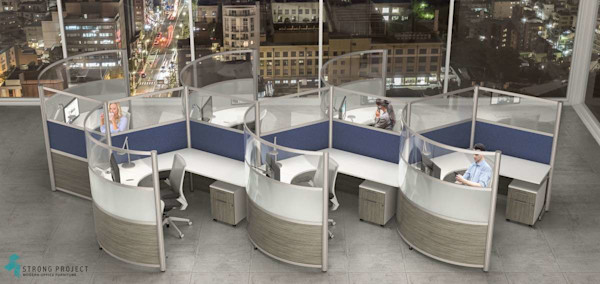 modern cubicle
