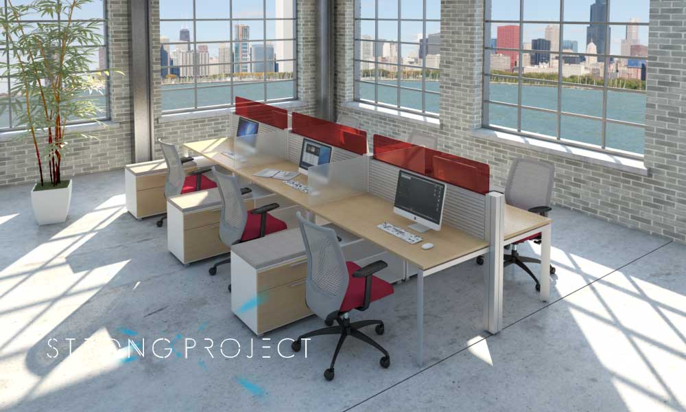 Modern office furniture product from StrongProject