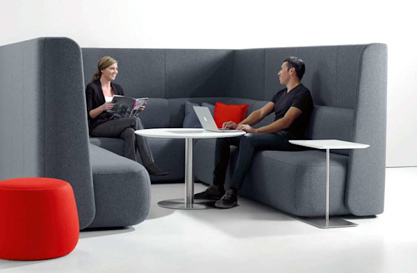 Collaborative office design will be  big focus in 2017 office design.