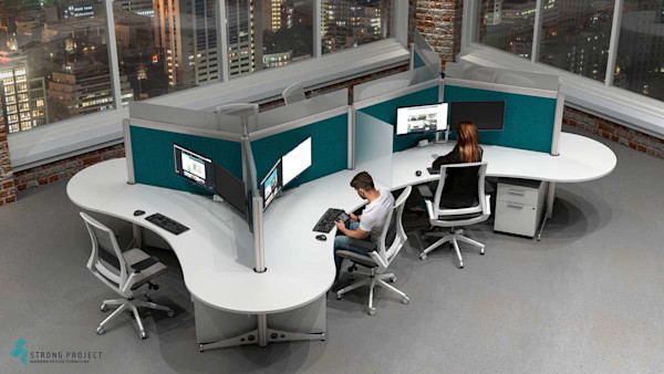 Post-covid collaborate cubicle