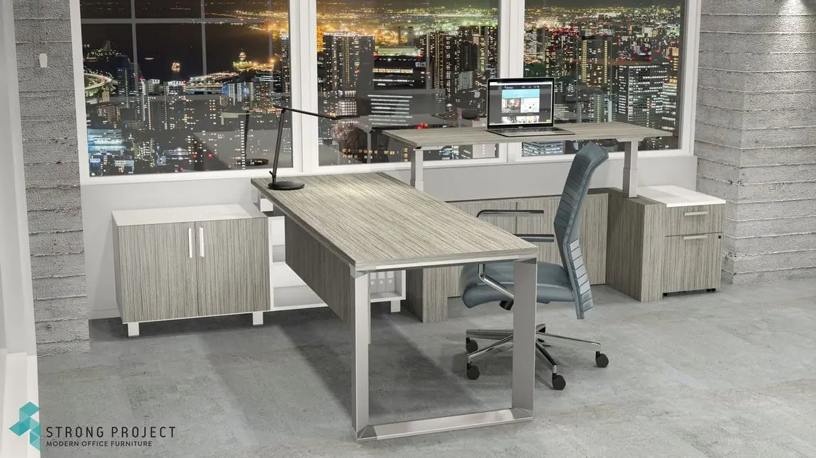 modern office modular desks and workstations