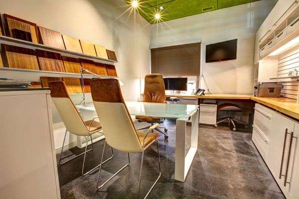 For comfort, go higher not lower with back support. See more guest seating inspiration at StrongProject.