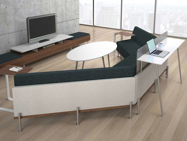Use a small group seating arrangement for maximum focus and comfort.